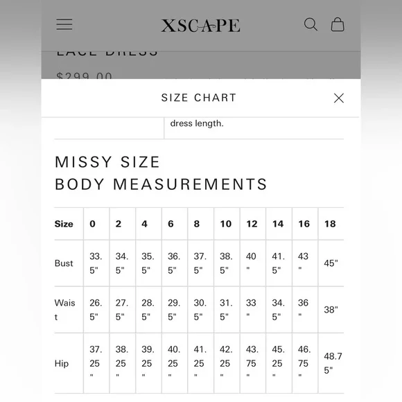 XSCAPE Evening Gown